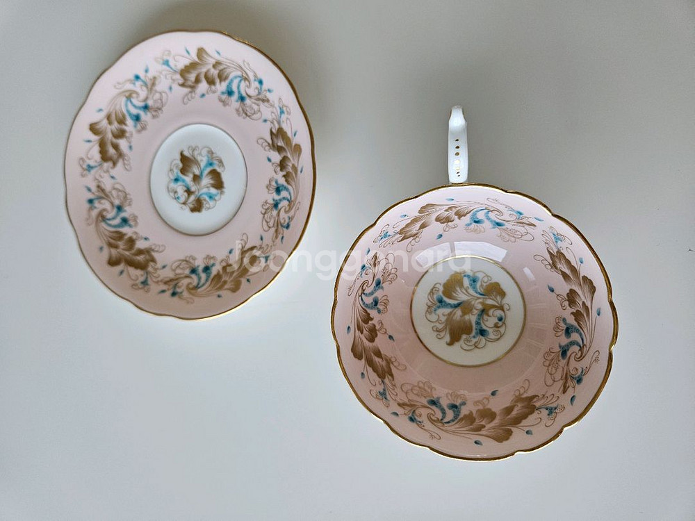 영국 콜포트 빈티지 컵소서--4