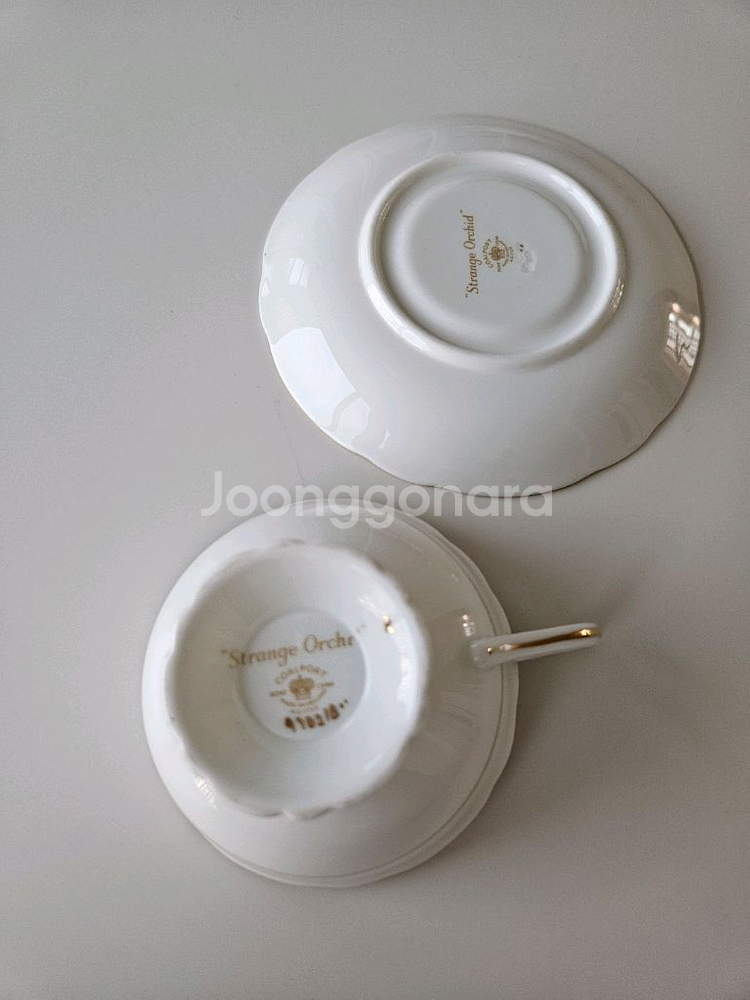 영국 콜포트 빈티지 컵소서--2