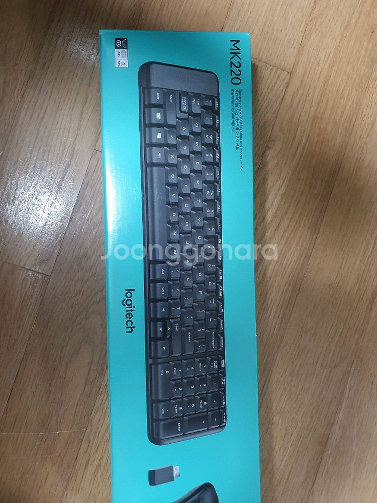 로지텍 MK220 무선 키보드/마우스 세트[새상품]--0