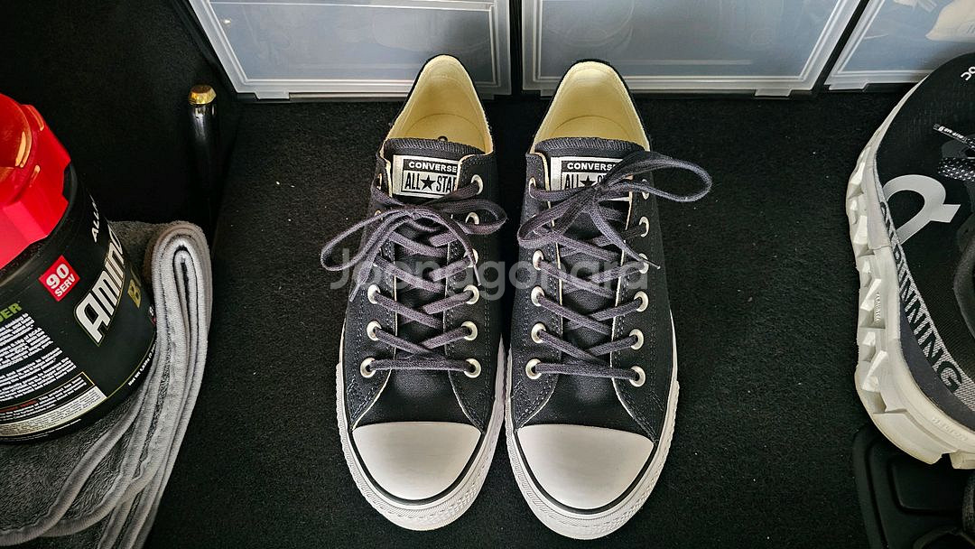 컨버스 척테일러 올스타 리프트 560250C 블랙 로우탑 270--1