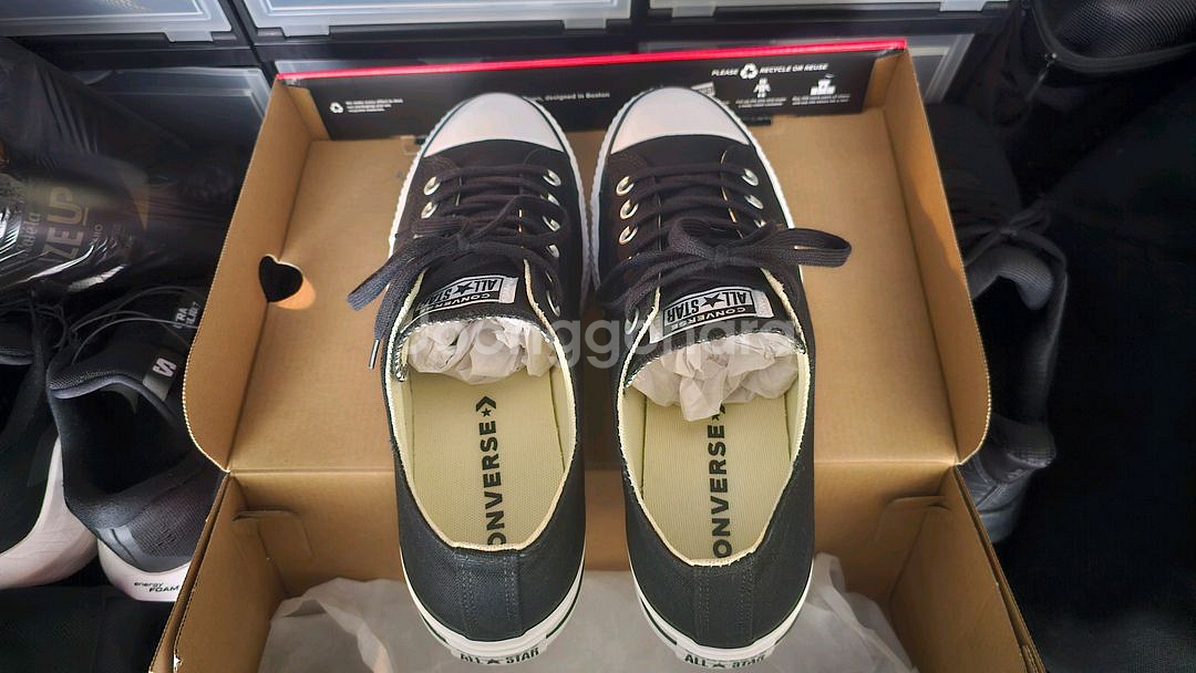 컨버스 척테일러 올스타 리프트 560250C 블랙 로우탑 270--6