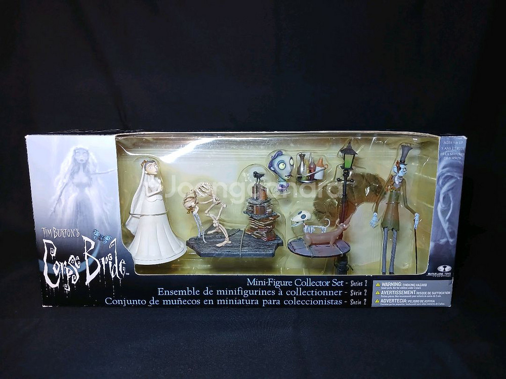 팀 버튼 유령신부 피규어 4종 세트 미개봉 새제품--0