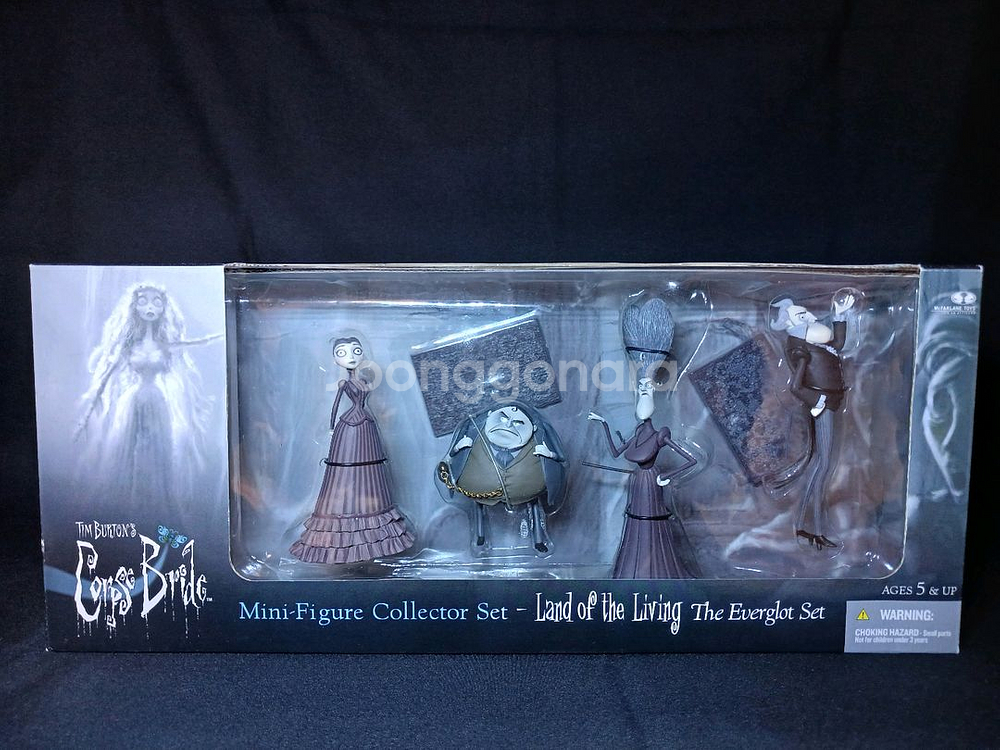 팀 버튼 유령신부 피규어 4종 세트 미개봉 새제품--3