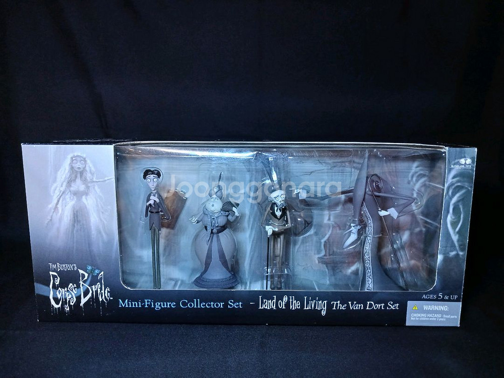 팀 버튼 유령신부 피규어 4종 세트 미개봉 새제품--1