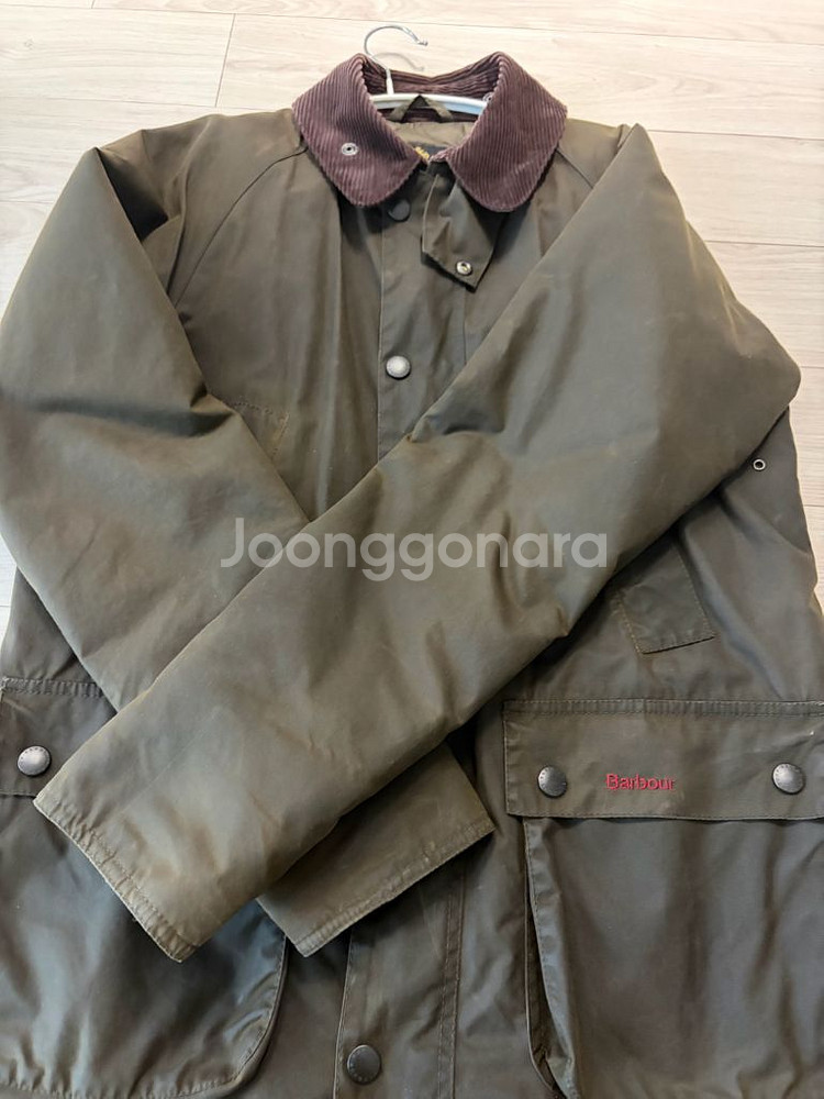 바버 비데일 웨스터바이 올리브 자켓--0