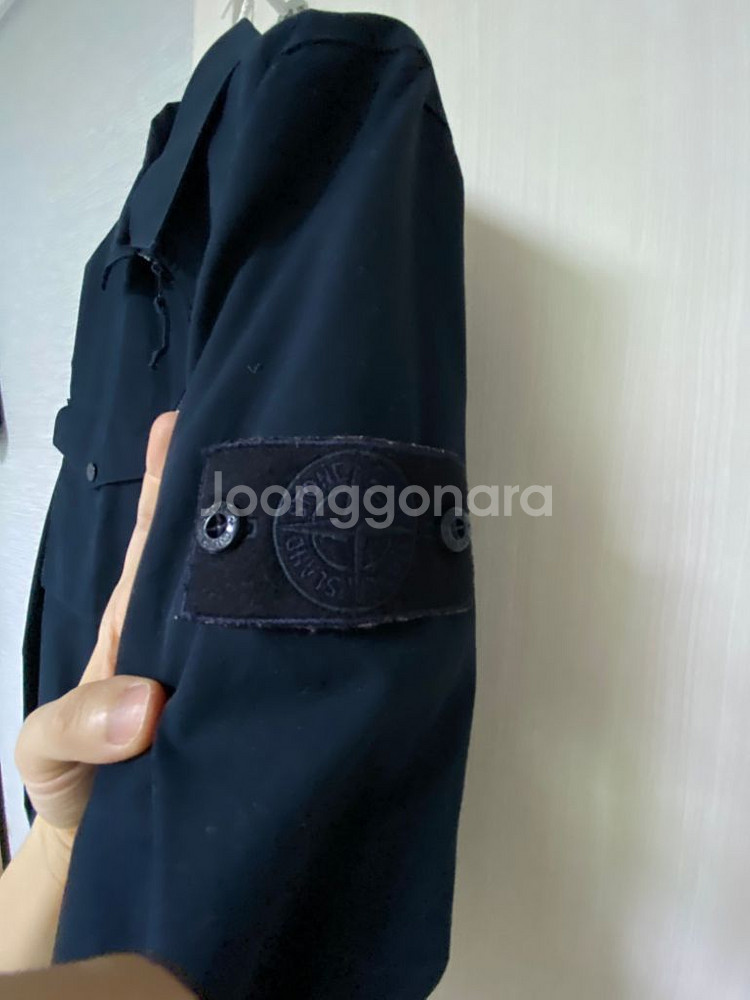 [S] 22fw 스톤아일랜드 고스트피스 오버셔츠 자켓--2