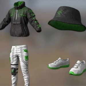 배그 레이저 스킨세트 [개별구매 가능]