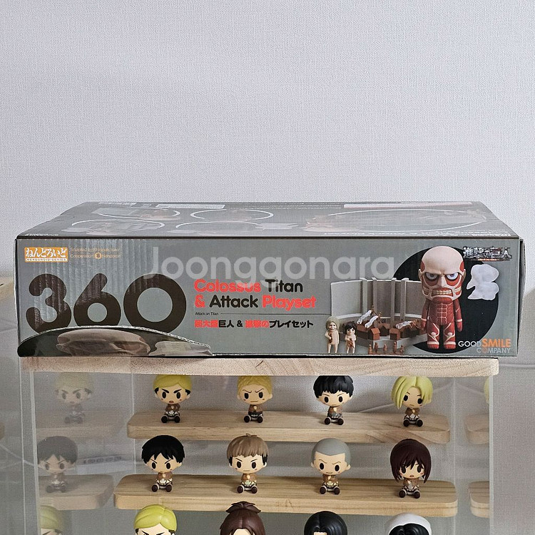 초희귀미개봉)진격의거인 초대형거인 360 넨도로이드 피규어 베르톨트--9