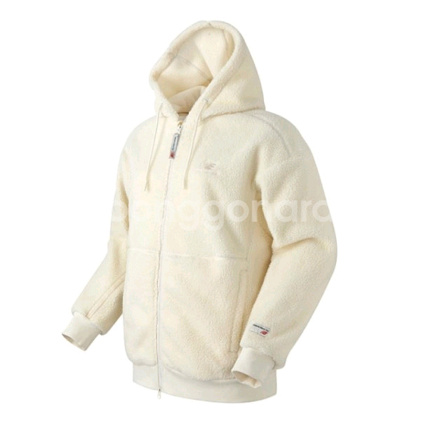 뉴발란스 후드 뽀글이자켓 105 블루종 양털자켓 20년식--0