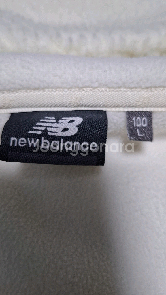 뉴발란스 후드 뽀글이자켓 105 블루종 양털자켓 20년식--8