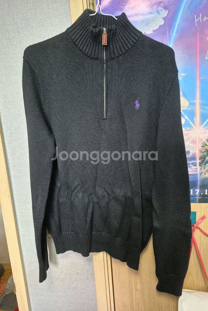 폴로 랄프로렌 반집업니트--0