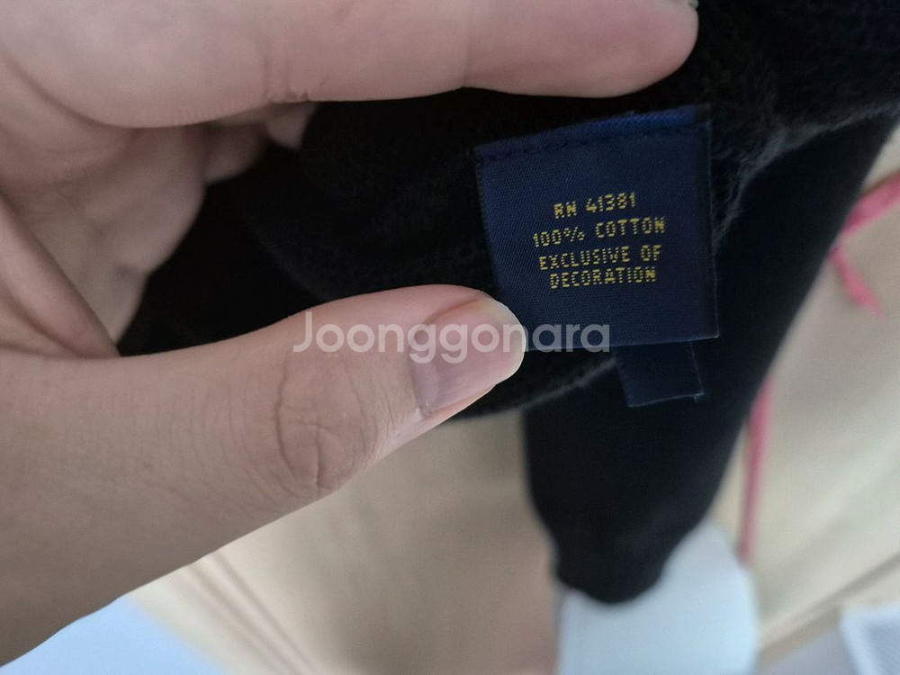 폴로 랄프로렌 반집업니트--3