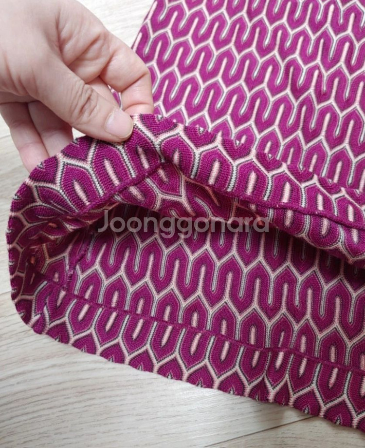 [정품] 미쏘니 울 니트 원피스--6