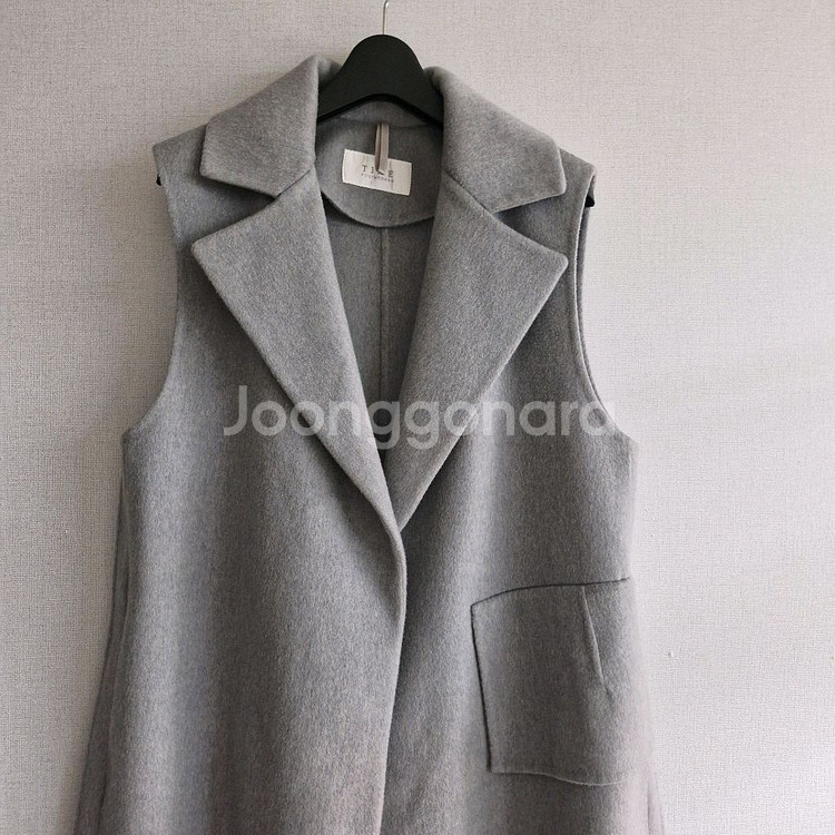 타임 캐시미어 블랜드 롱 베스트--2