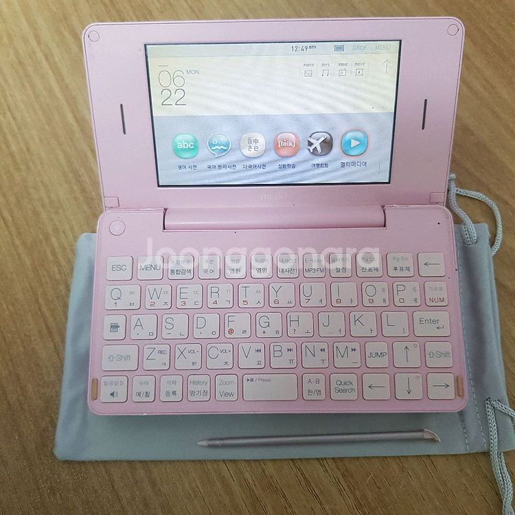 아이리버 딕플 D100 전자사전 어학연수용--1