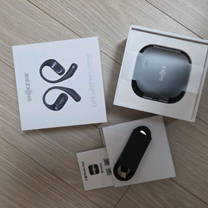 샥즈 오픈핏 T910 블랙 러닝 이어폰