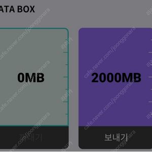KT 데이터 2기가(2GB) 판매합니다.(3,000원)