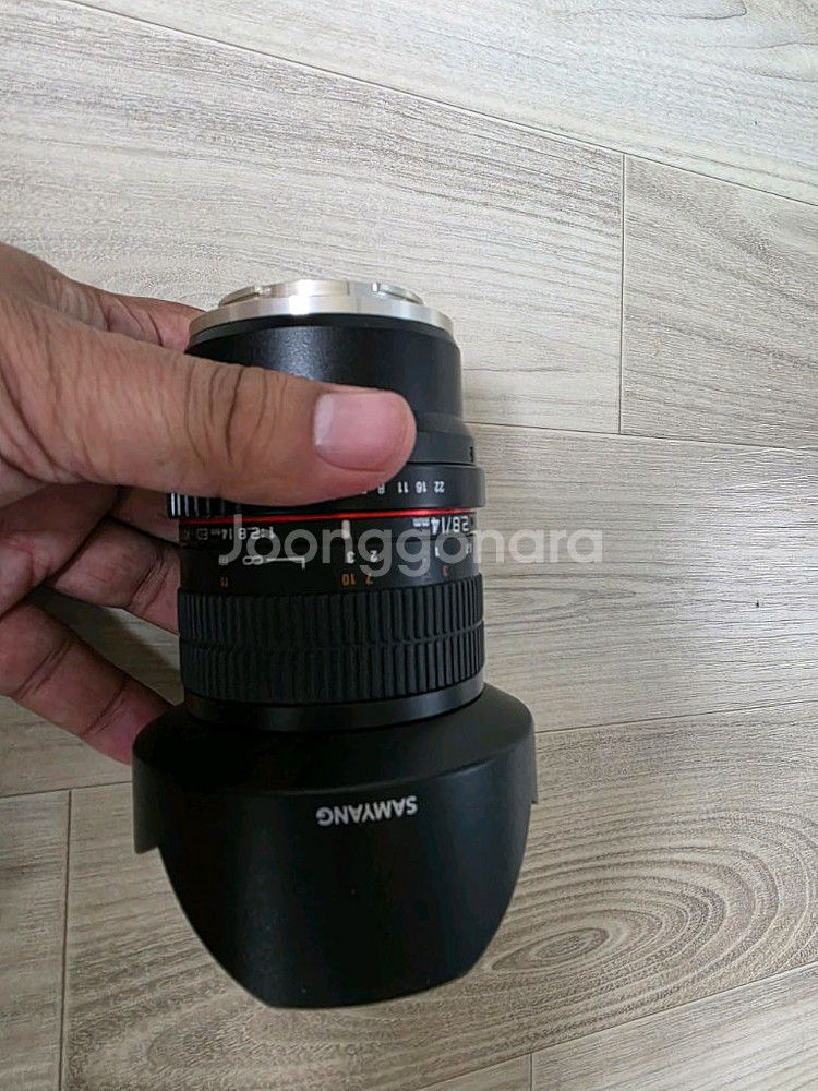소니FE 마운트 삼양 14mm F2.8 수동 단렌즈 판매합니다. (22만원)--0