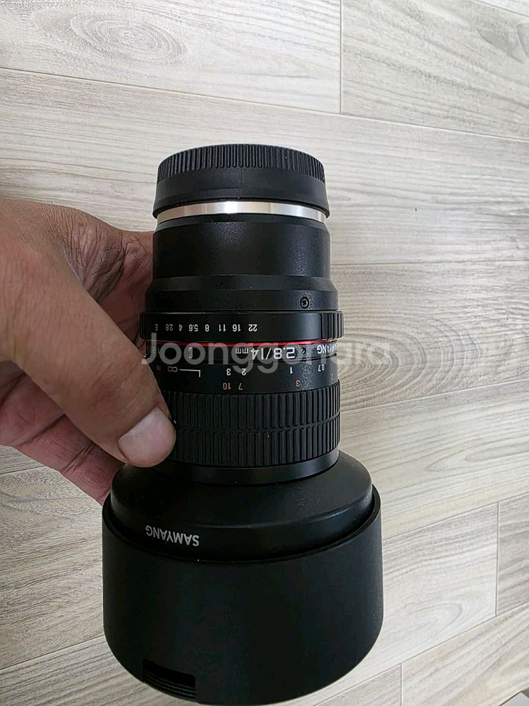 소니FE 마운트 삼양 14mm F2.8 수동 단렌즈 판매합니다. (22만원)--3