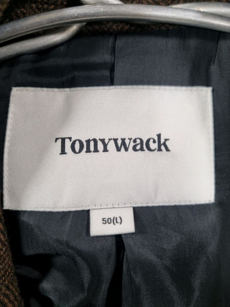 토니웩 남성 울 롱코트 이미지