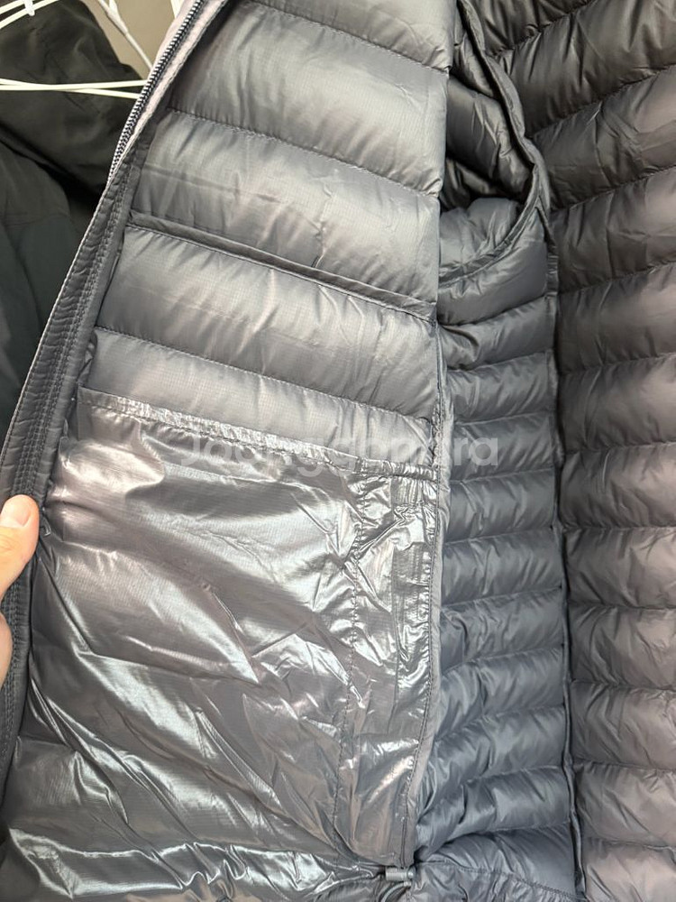 파타고니아 다운 스웨터 포지그레이 XL 새상품--4