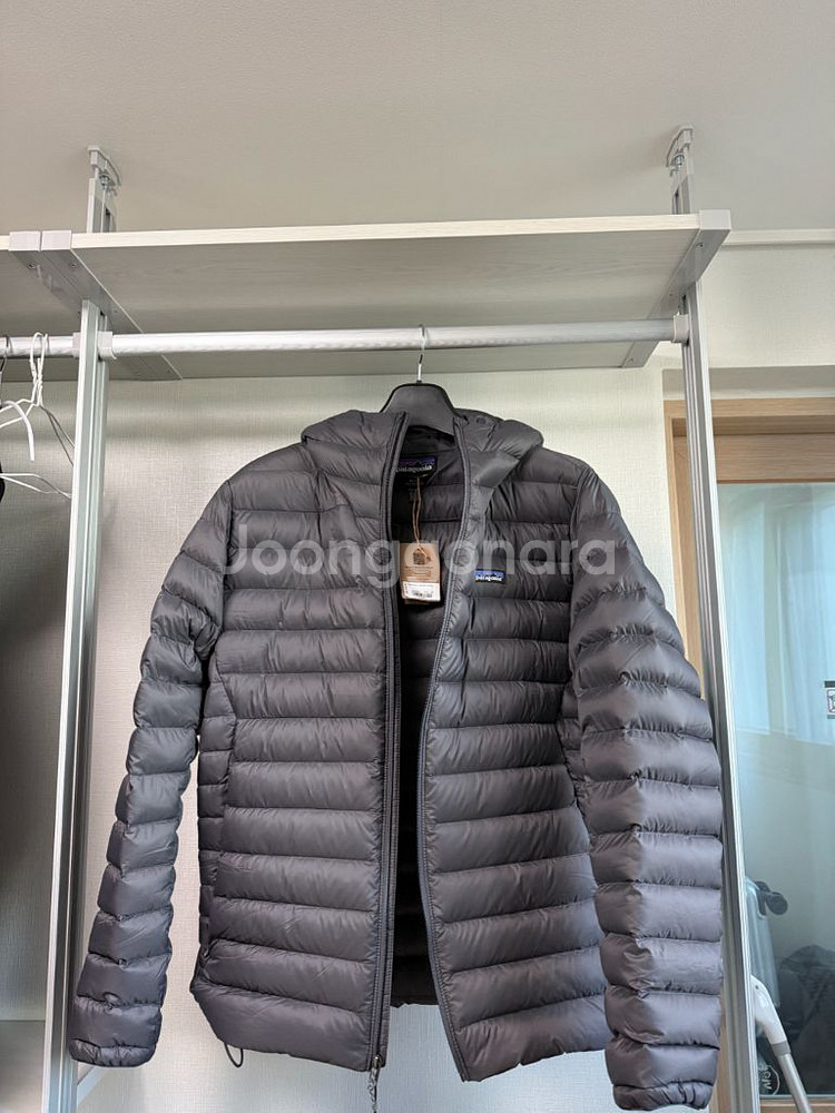 파타고니아 다운 스웨터 포지그레이 XL 새상품--6