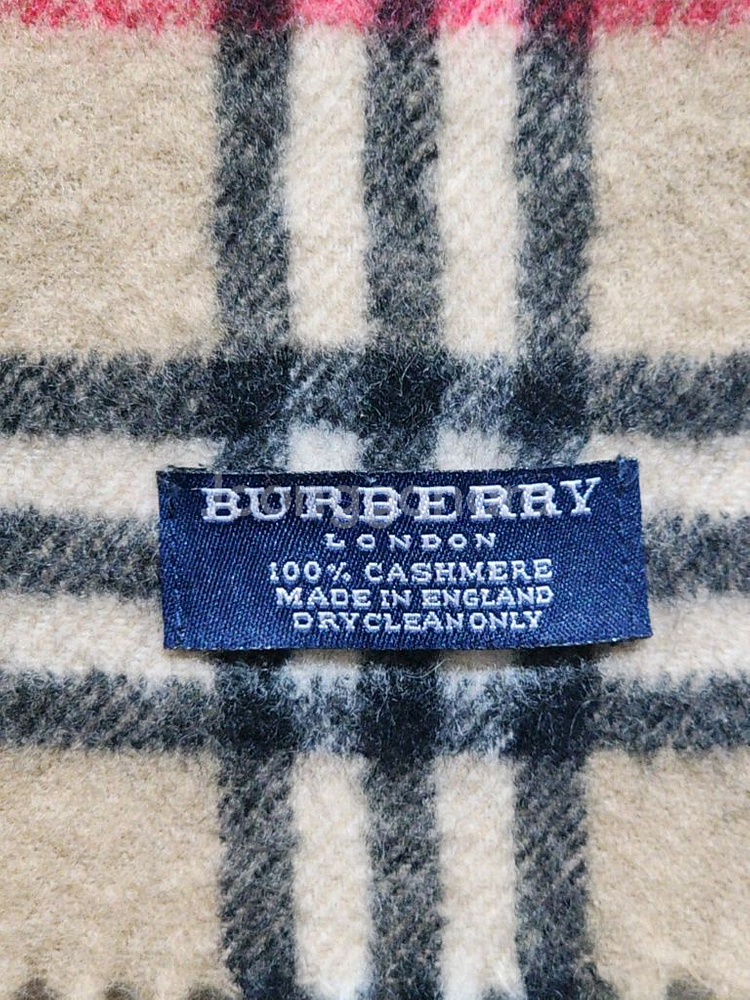 (정품) 버버리 캐시미어 머플러 노바체크 목도리--4