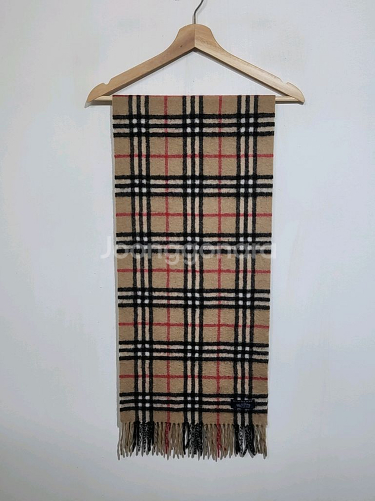 (정품) 버버리 캐시미어 머플러 노바체크 목도리--0