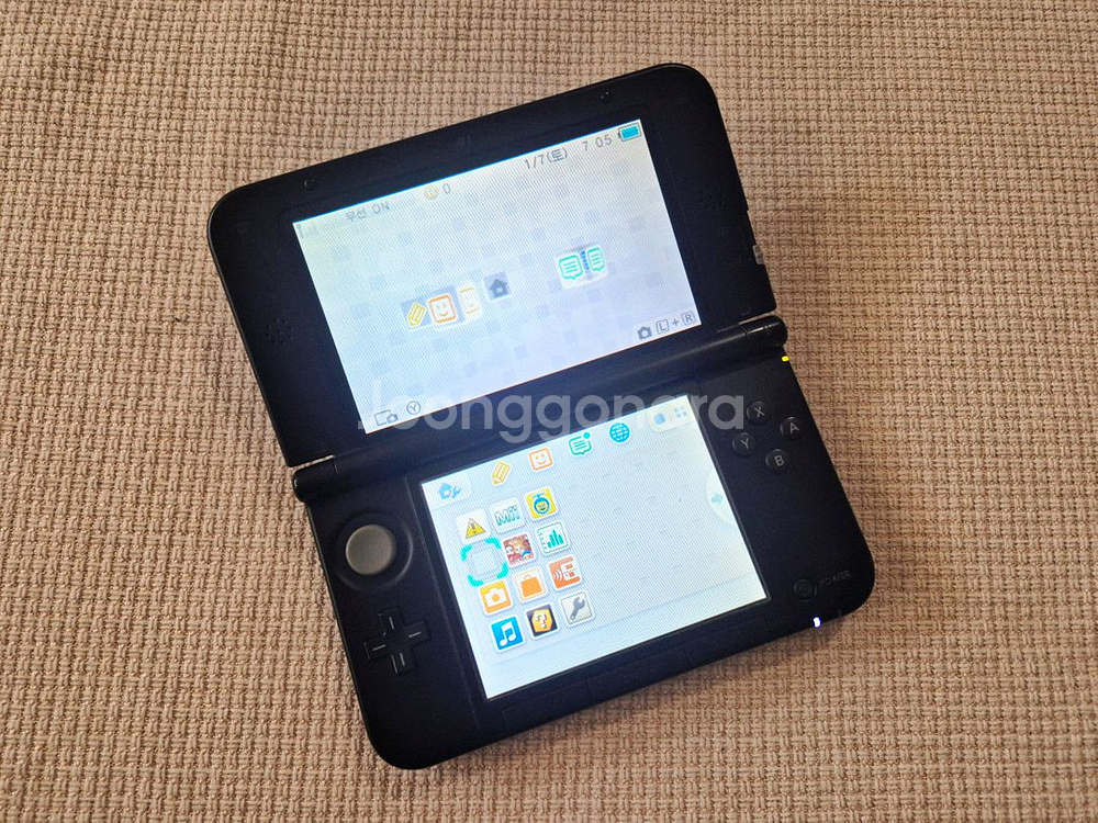 닌텐도 3DS XL 블루--2