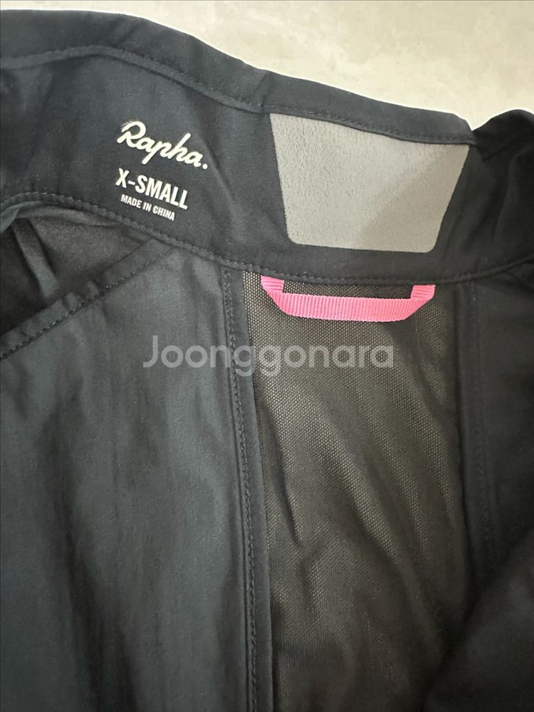 Rapha 라파 방풍 질렛 블랙 색상, XS 사이즈--2