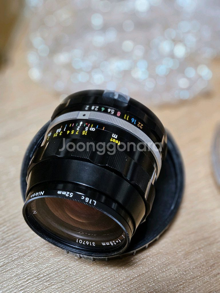 니콘 니코르 28mm f/2 빈티지 렌즈--5