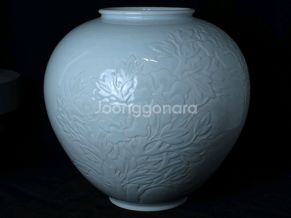 [무형문화재] 원광 이종성 백자 달항아리--0