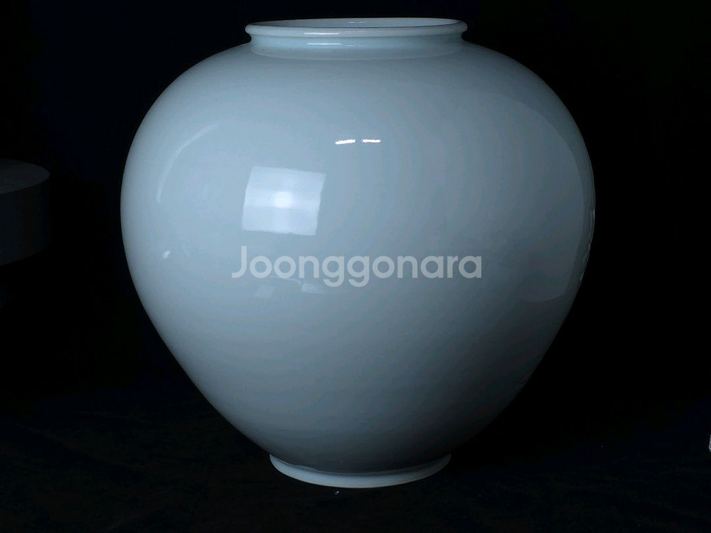 [무형문화재] 원광 이종성 백자 달항아리--1