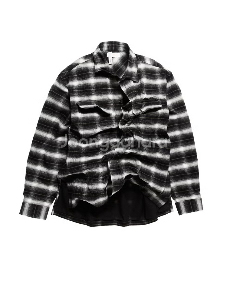 글렌마틴스 h&m 오버셔츠--0