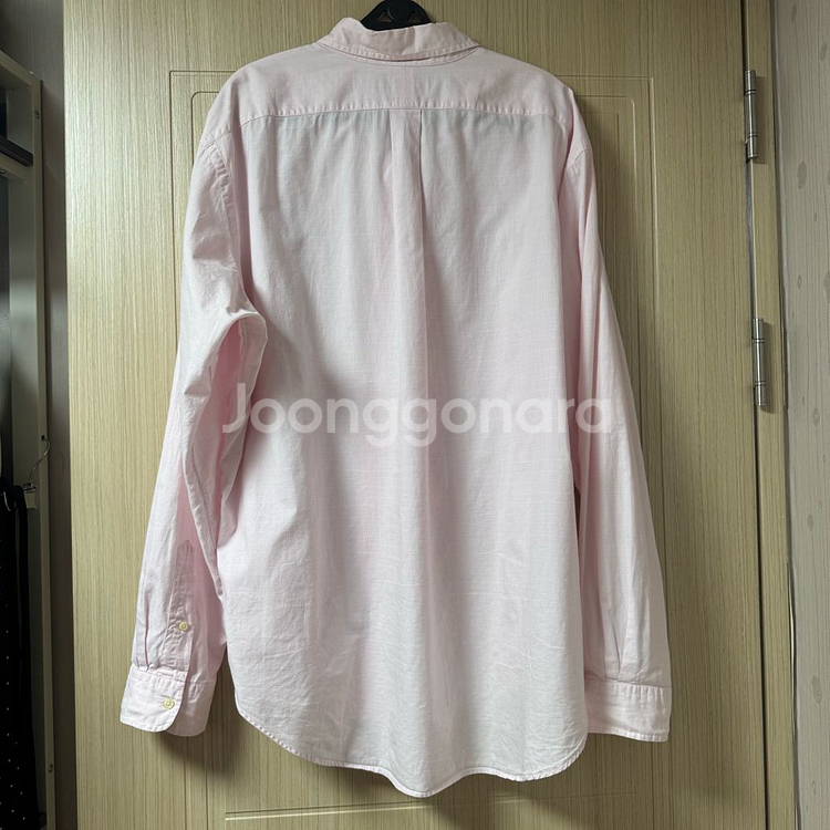 (착샷O) 폴로 랄프로렌 연핑크 셔츠--3