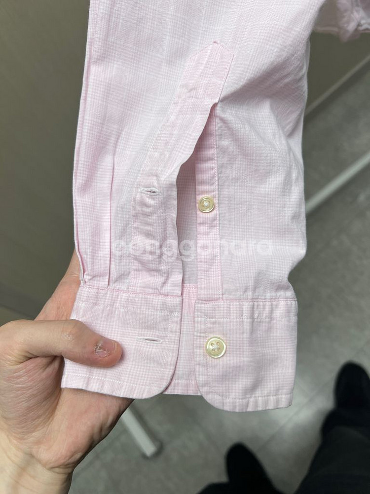 (착샷O) 폴로 랄프로렌 연핑크 셔츠--2