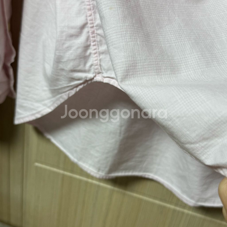 (착샷O) 폴로 랄프로렌 연핑크 셔츠--6