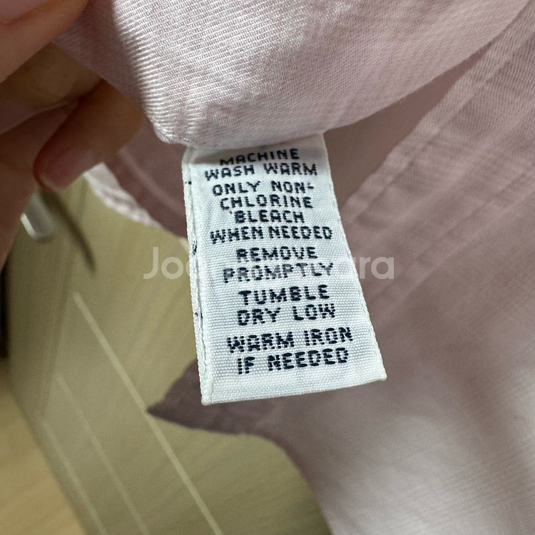 (착샷O) 폴로 랄프로렌 연핑크 셔츠--7