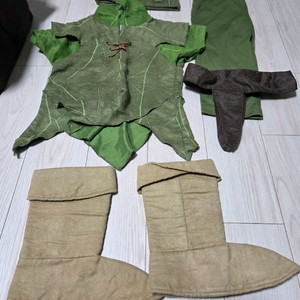 디즈니 옷 코스튬 피터팬 디즈니랜드 110 3ㅡ4세 이미지