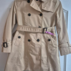 닥스 키즈 여아 트렌치코트 140.11y