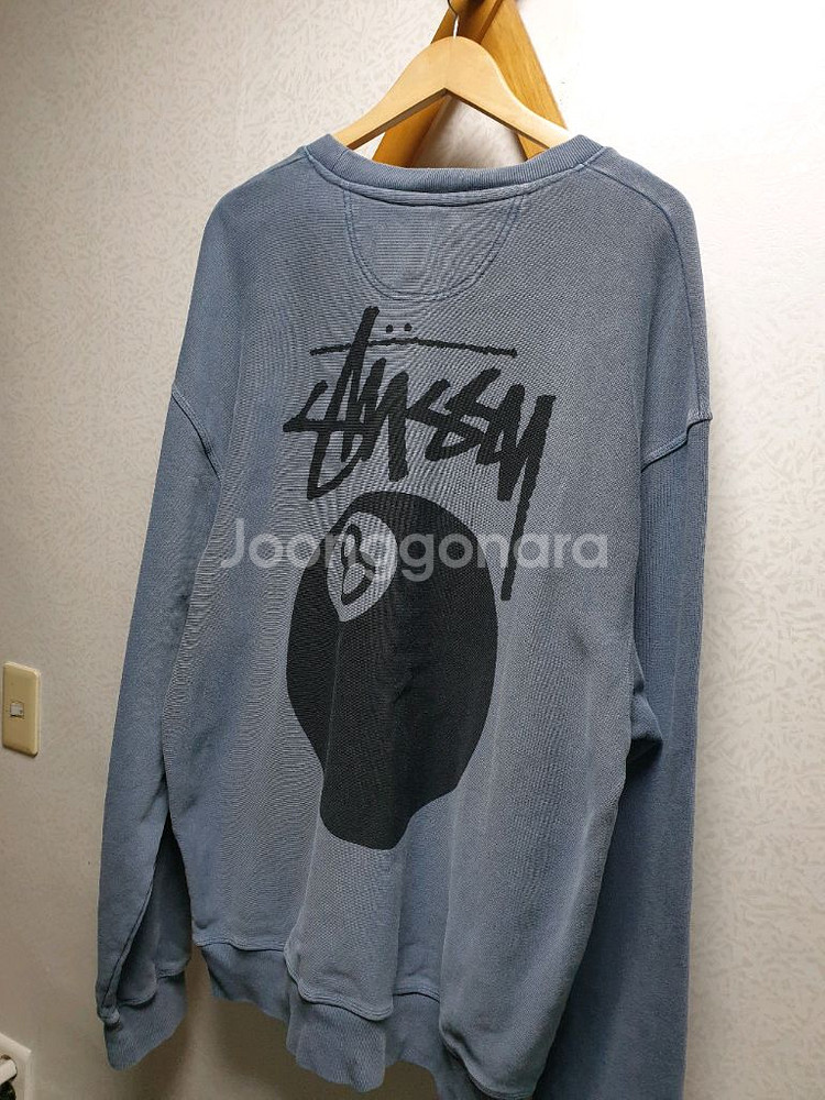 [xxl/정품] 스투시 8볼 기모 맨투맨--3