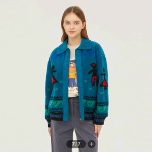 베네통 콜린 니트 점퍼 42사이즈(55)