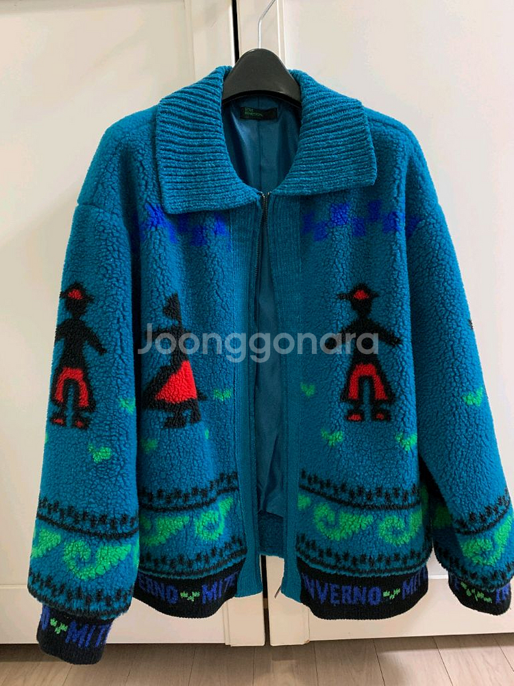 베네통 콜린 니트 점퍼 42사이즈(55)--2