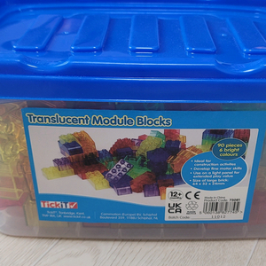 TickiT 반투명 레고 블록 새상품 (열린교구)