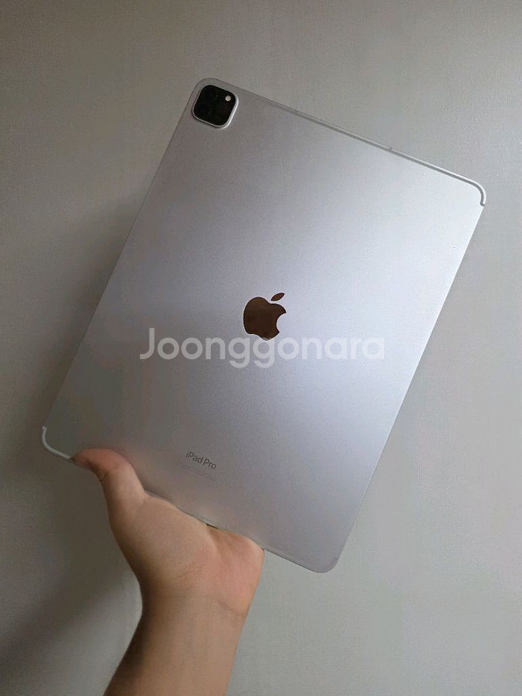아이패드 프로 6세대 12.9인치 M2 실버 128GB 셀룰러 S급 풀박스 95만--1