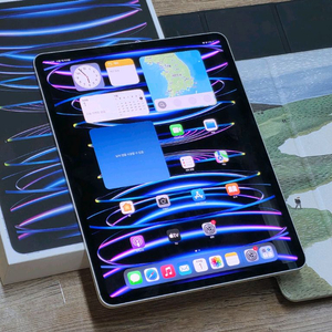 아이패드 프로 6세대 12.9인치 M2 실버 128GB 셀룰러 S급 풀박스 95만