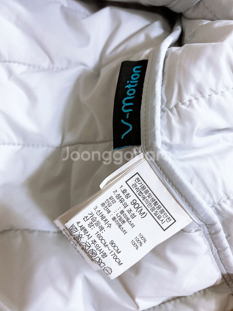 (90)(새옷수준)노스페이스화이트라벨여자V-MOTION경량패딩--5