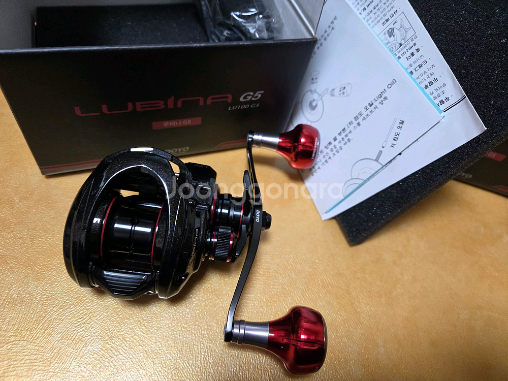 미사용 도요 루비나 G5 5.6:1 우핸들 팝니다.--0