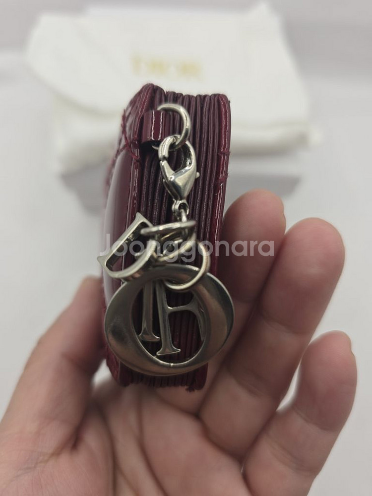 디올 아코디언 카드지갑--5