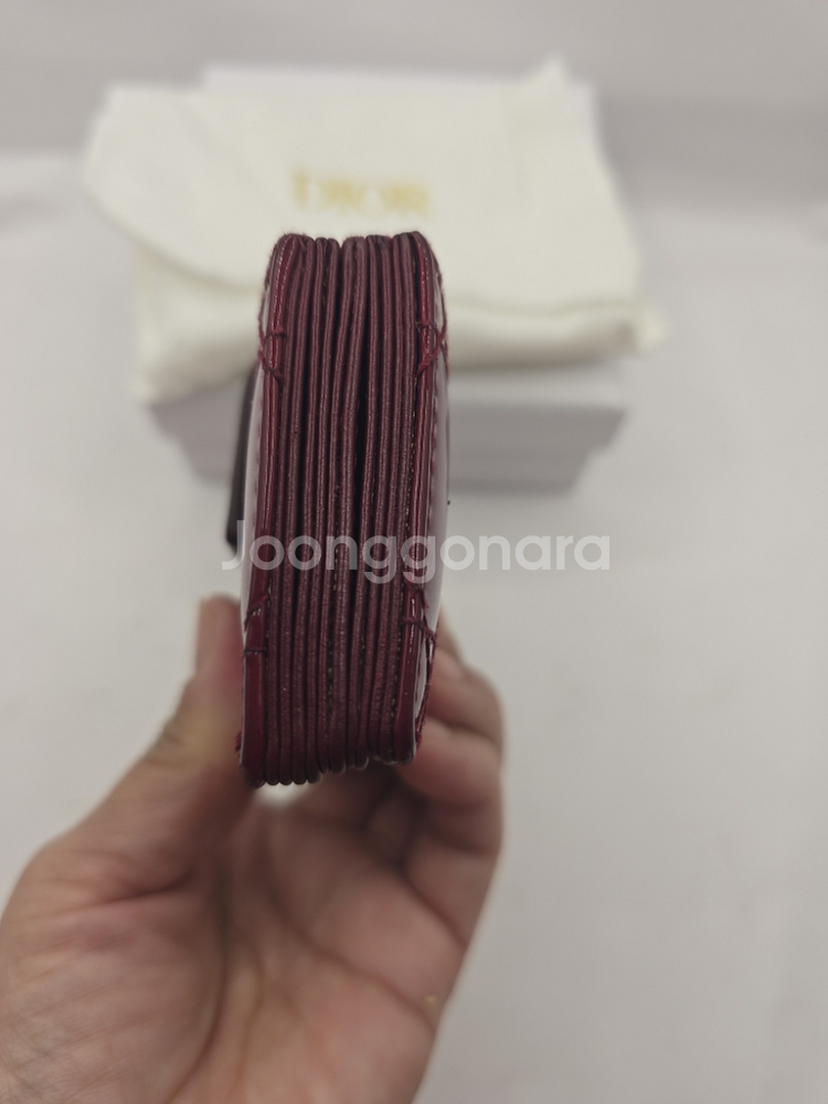 디올 아코디언 카드지갑--6